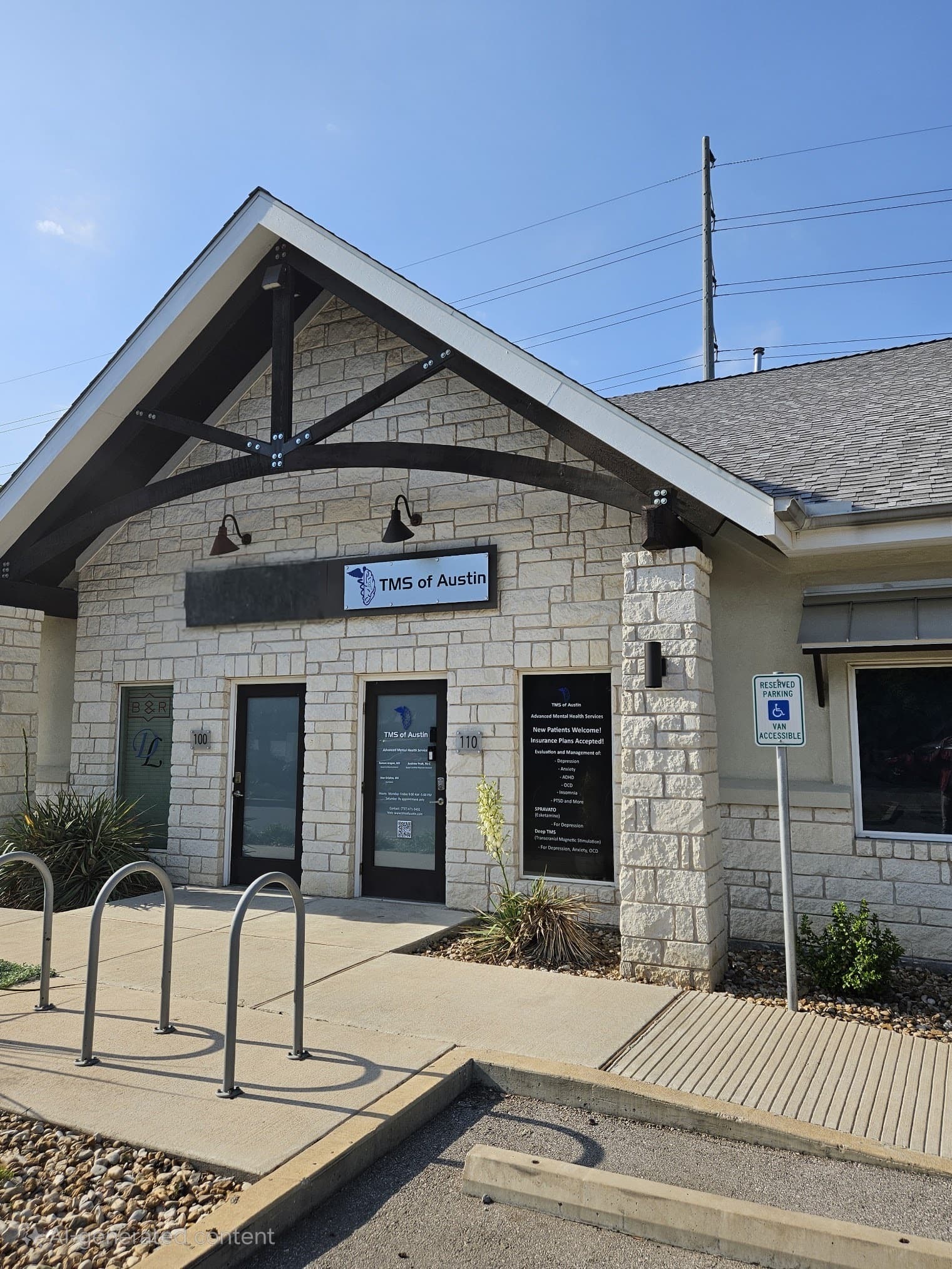 TMS of Austin clinic exterior in South Austin